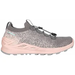 Lowa Sneaker-Laufschuhe Fusion Low (Strickmaterial, sockenähnlicher Einstieg) anthrazitgrau/rosa Damen
