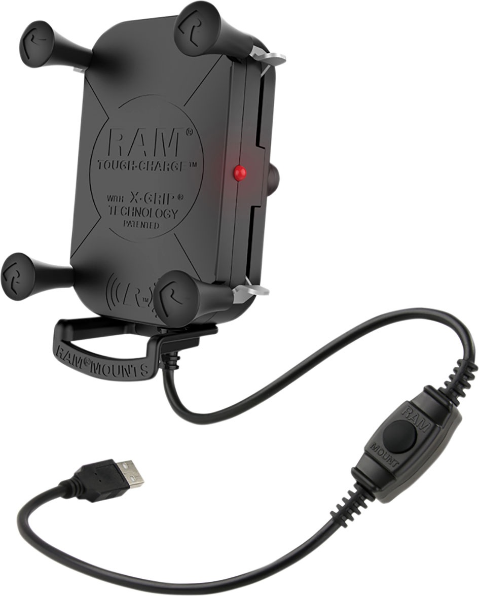 Ram Mount Tough-Charge X-Grip, support de charge - Noir