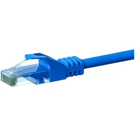 danicom CAT 6 Netzwerkkabel U/UTP - 1 Meter - Blau - CCA, POE, Ethernet, LAN, Patchkabel, Datenkabel, RJ45 - für Serverschränke, Switches, Router, Modems!