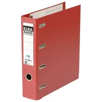 Elba Doppelordner rado plast, Rückenbreite: 75 mm, rot