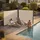 Tectake Seitenmarkise 200 x 600 cm beige Aluminium