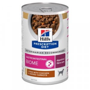 Hill's Prescription Diet Gastrointestinal Biome Ragout für Hunde mit Huhn und Karotten (Dose) 1 Palette (12 x 354 g)
