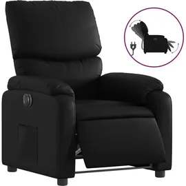 vidaXL Relaxsessel Elektrisch Kunstleder 99 x 99 x 99 cm Schwarz
