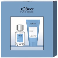 s.Oliver Pure Sense Men Eau de Toilette 30 ml + Shower Gel 75 ml Geschenkset