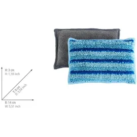 Wenko Miko, Reinigungsutensil, Blau, Grau