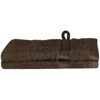 vidaXL Waschhandschuh 15 x 21 cm braun 2 St.