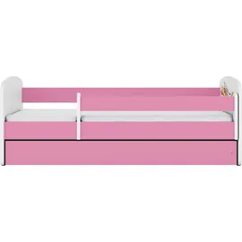 raumhirsch furniture Kinderbett Raumhirsch 80 x 180 cm Holzwerkstoff rosa
