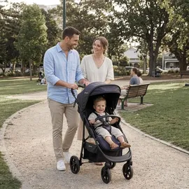 BabyGO 3 in 1 Kinderwagen black