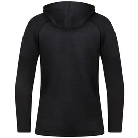 Jako Challenge Kapuzenjacke Damen schwarz meliert/rot 34