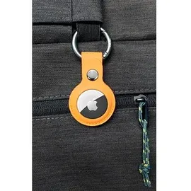 Troika® Schlüsselanhänger AIRTAG COVER gelb