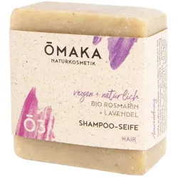 OMAKA Shampoo-Seife mit Rosmarin & Lavendel