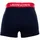 Lacoste Trunks unifarben Blau / Grün / Rot M 3er Pack