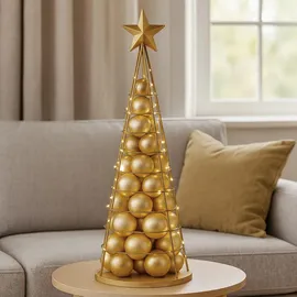 MCW Deko-Baum Goldfarben 90 cm