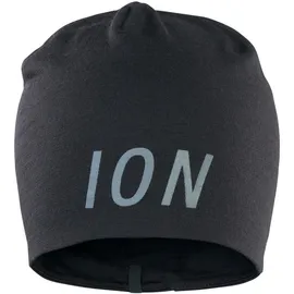 ION Logo Merino Mütze Schwarz