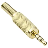 BKL Electronic 1103057 Klinken-Steckverbinder 3.5mm Stecker, gerade Polzahl: 4