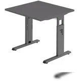 Hammerbacher Schreibtisch OS 08 grau