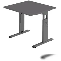 Hammerbacher Schreibtisch OS 08 grau