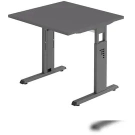 Hammerbacher Schreibtisch OS 08 grau