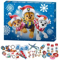 PAW Patrol - Adventskalender Beauty- und Pflege für Kinder, mit Überraschungen, Accessoires und tollem Zubehör, Deko-Box zum Aufstellen, besondere Geschenk-Idee für Fans