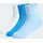 adidas Cushioned Sportswear Ankle Socken 3er Pack Glow Blue/White/Ray Blue 34-36