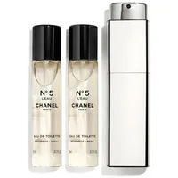 Set mit Damenparfüm Chanel EDT No 5 L'Eau 3 Stücke