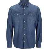 JACK & JONES Male Jeanshemd Comfort Fit Jeanshemd