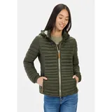 CAMEL ACTIVE Leichte Steppjacke aus recyceltem Polyamid in Dunkelgrün | Gr.: 42