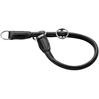 Hunter Dressurhalsung Round & Soft Canadian Up schwarz
