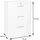 MCW Preston A10 Aktenschrank 103 x 76 x 46 cm weiß