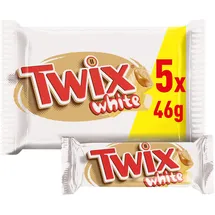 Twix Schokoriegel White 230 g, je 46 g, 5 Riegel