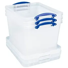 Really Useful Box Aufbewahrungsboxen 3x 40,0 l transparent