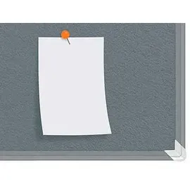 NOBO Filz-Notiztafel 90 x 60 cm Grau