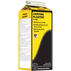 WOODLAND SCENICS WC1198 CARVING PLASTER - Modelliergips, 1,58 kg