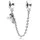 Pandora Climbing Mickey Kette Silber