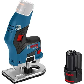 Bosch GKF 12V-8 inkl. 1x 3,0 Ah Akku / 2x Fräser