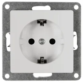 McPower Schuko-Steckdose Cup Weiß 18 St.