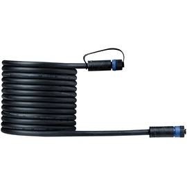 PAULMANN Plug & Shine Kabel IP68 Schwarz 5 m
