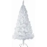 Tectake Weihnachtsbaum 180 cm 533 Spitzen weiss