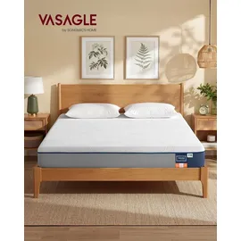 VASAGLE Gel-Memory-Schaumstoff Matratze 140 x 200 cm H3 atmungsaktiv