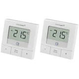 eQ-3 HOMEMATIC IP Smart Home 154666A0, Wandthermostat basic, 2 Stück