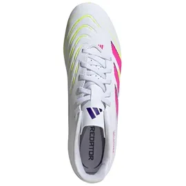 adidas Predator Club FG/MG Herren lucid red/cloud white/core black 43
