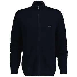GANT 8040524 Vollreißverschluss Pullover Evening Blue 3XL