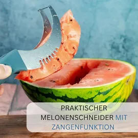 Westmark Melonenschneider 51582260 Schwarz/Silber