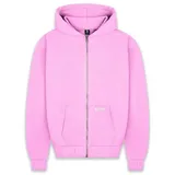 bazix republiq Super Heavy Blank Zip-Hoodie - Pink - L