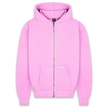 bazix republiq Super Heavy Blank Zip-Hoodie - Pink - L
