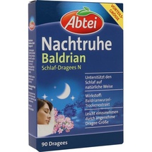 Perrigo Abtei Nachtruhe Baldrian Schlaf-Dragees N
