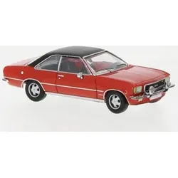 PCX87 0344 1:87 Opel Commodore B Coupe rot, matt schwarz, 1972,