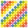 Eduplay Knopf-Mosaik Spielzeug Set) 1010 Stück mehrfarbig,