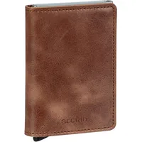 Secrid Slimwallet Vintage cognac silver