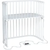 babybay Boxspring Beistellbett weiß